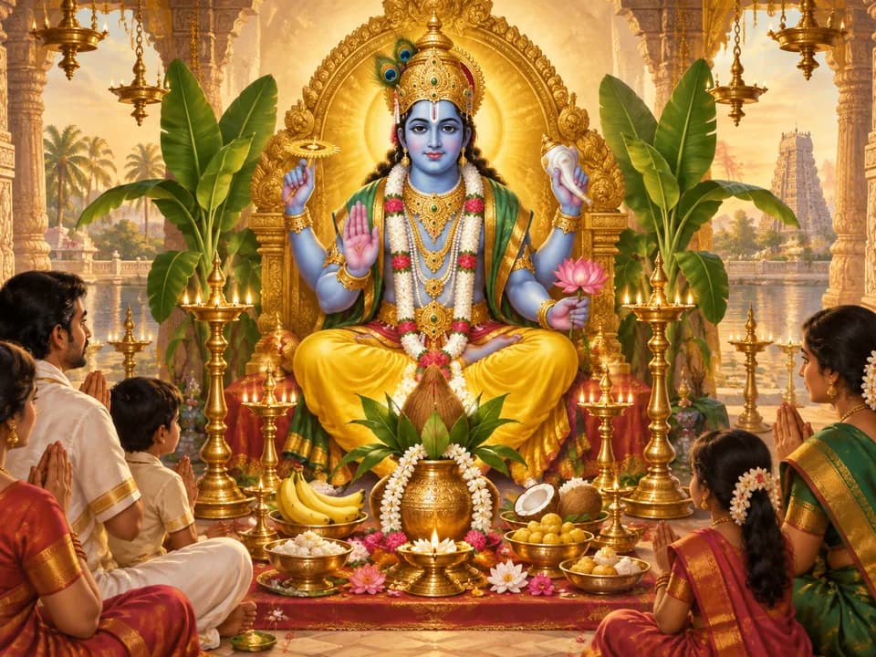సత్యనారాయణ స్వామి పూజ